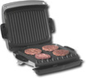 lot 6959 image: Lid is loose but still closes - George Foreman GRP99 Grill, Grilleration