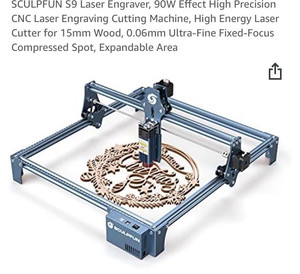 lot 6984 image: Sculpfun S9 Laser Engraver