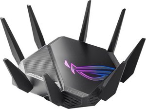 lot 43697 image: ASUS - GT-AXE11000 Tri-band Wi-Fi 6E (802.11ax) Gaming Router  (Retails $531)