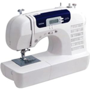 lot 50109 image: Brother CS6000i Computerized Sewing Machine with Wide Table  (Retails $209)