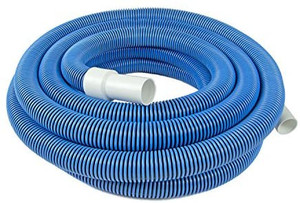 lot 50116 image: Poolmaster 33445 Heavy Duty In-Ground Pool Vacuum Hose With Swivel Cuff, 1-12-Inch by 45-Feet, Neutral