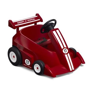 lot 50118 image: Radio Flyer, Grow With Me Racer, 6V Battery Powered Ride-On, Remote