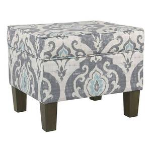 lot 50134 image: HomePop Suri Storage Ottoman