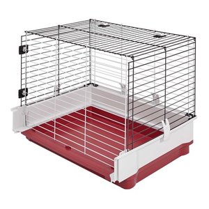lot 50161 image: MidWest Homes For Pets Wire Hutch Extension for Deluxe Wabbitat Rabbit Cage