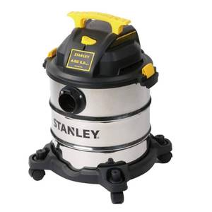 lot 50172 image: Stanley 6 gal. 4HP wetdry stainless steel vac, Model SL18116