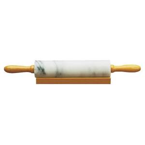 lot 51072 image: Fox Run White Marble Rolling Pin