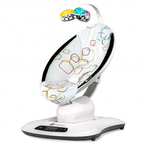 lot 51077 image: 4moms Mamaroo 4.0 Infant Seat  Swing (Free Double Sided Infant Insert)