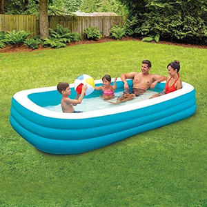 lot 51083 image: Play Day 120 Deluxe Family Pool used  (May not be exact photo)