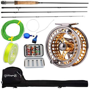 lot 51103 image: Sougayilang Fly Fishing Rod Reel Combos with Lightweight Portable Fly Rod only