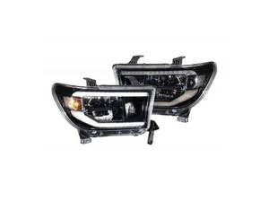lot 62665 image: Morimoto XB LED Projector Headlights Black Housing Clear Lens  SINGLE LIGHT ONLY  (SOLD AS IS)