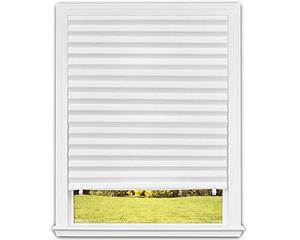 lot 62687 image: Original Light Filtering Pleated Paper Shade White, 36 x 72, 6-Pack