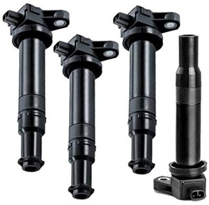 lot 62710 image: Set of 5 Ignition Coils Pack for 2006-2011 Hyundai Accent Kia Rio Rio5 I4 1.6L. 5ONLY