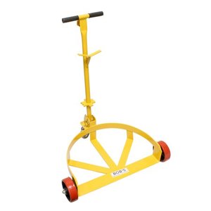 lot 62717 image: BISupply 55 Gallon Drum Dolly Barrel Dolly for 55 Gallon Drum Cart Round Dolly