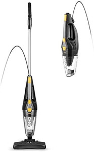 lot 62726 image: Eureka Blaze Stick Vacuum Cleaner, Powerful Suction 3-in-1 Small Handheld Vac with Filter for Hard Floor Lightweight Upright Home Pet Hair, Dark Black  (Power works fine)