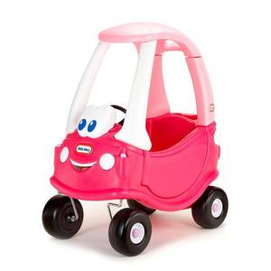 lot 63677 image: Little Tikes Princess Cozy Coupe (Magenta)