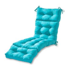 lot 63680 image: Solid 72 x 22 in. Outdoor Chaise Lounge Cushion