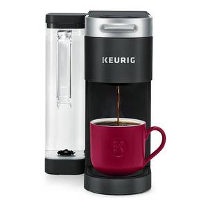 lot 63683 image: Keurig - K Supreme Single Serve K-Cup Pod Coffee Maker, Black   (Plugged in--does not turn on)