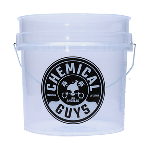 lot 63704 image: Chemical Guys HOL126 14-Piece Arsenal Builder Car Wash Kit with Foam Gun, Bucket and (5) 16 oz Car Care Cleaning Chemicals, White (Works wGarden Hose)