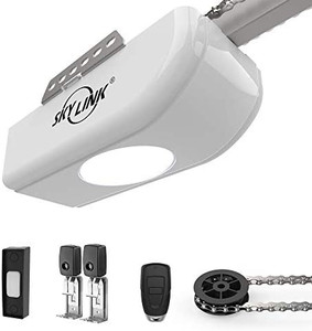 lot 63711 image: ATOMS ATR-1611C By Skylink 12HPF Garage Door Opener with Extremely Quiet DC Motor, Chain Drive