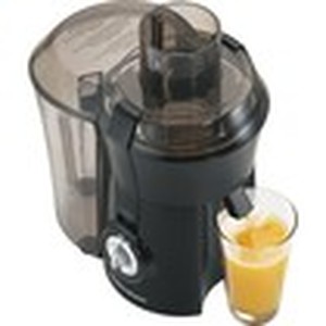 lot 63718 image: Hamilton Beach 67601A Powerful 800W Big Mouth Countertop Juice Extractor, Black