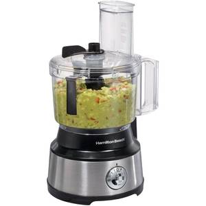 lot 63730 image: Hamilton Beach - 10-Cup Food Processor, Silver and Black  (Does not appear to turn on)  (SOLD AS IS)