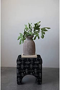 lot 63738 image: Creative Co-Op Found Wood Decorative Jug