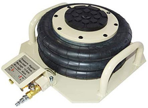 lot 63751 image: TECHTONGDA Bag Air Jack 3 Ton Triple Bag Pneumatic Lift Car Repair Inflatable Bladder Jack Short Handle   (Retails $200)