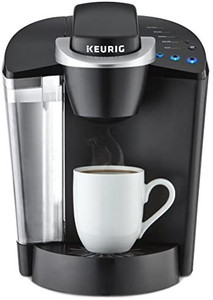 lot 63755 image: NEW Keurig K50B K-Classic Single-Serve K-Cup Pod Coffee Maker - K50 Black   (Retails $153)