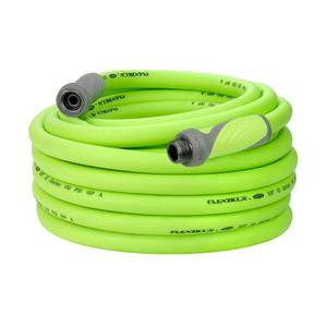 lot 63756 image: Flexzilla� SwivelGrip� Garden Hose 58 x 75 34 - 11 12 GHT Fittings Flexible Hybrid Polymer ZillaGreen�