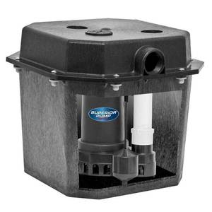 lot 63766 image: Superior Pump 92072 13 HP Pre-Assembled Submersible Remote Sink Drain Pump