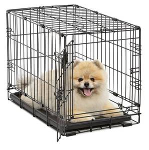 lot 66682 image: MidWest Single Door iCrate Metal Dog Crate 22