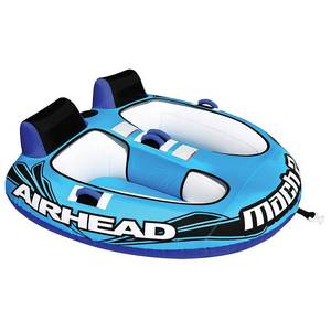 lot 66691 image: Airhead Mach 2 2-Rider Inflatable Towable Tube  (Factory sealed new)