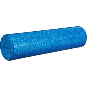 lot 66693 image: Basics High-Density Round Foam Roller, 24 Inches, Blue