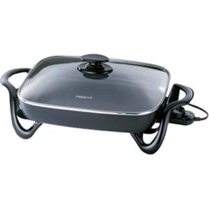 lot 66710 image: Presto 16-inch Electric Skillet With Glass Cover 06852