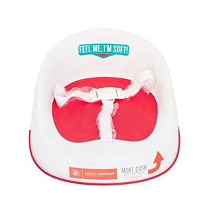 lot 66722 image: Prince Lionheart Booster SQUISH Booster Seat, Flashbulb Fuchsia  (USED--SOLD AS IS)