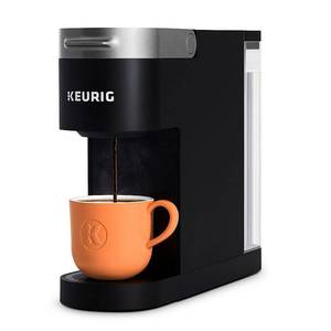 lot 66725 image: Keurig - K-Slim Single-Serve K-Cup Pod Coffee Maker - Black