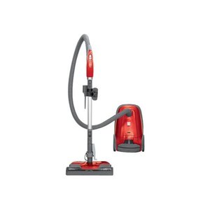 lot 67107 image: Kenmore 400 Series 125.81414 - Vacuum cleaner - canister - bag - red