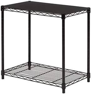 lot 67121 image: Amazon Basics 2-Tier Stackable Storage Shelf