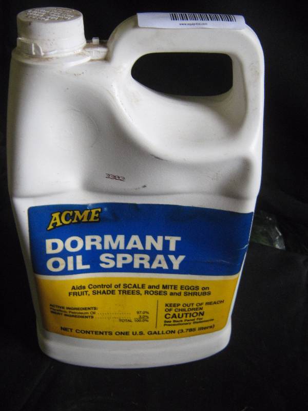 (1) gallon ACME Dormant Oil Spray Great Hardware auction for your