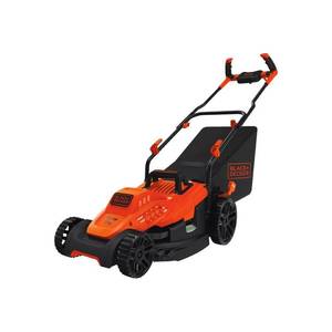 lot 7020 image: BLACKDECKER BEMW472BH 10AMP 15 ELECTRIC MOWER - Retail $169.99
