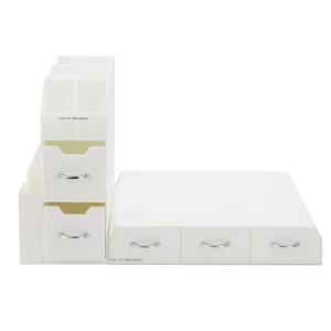 lot 7598 image: Mind Reader 2-Piece K-Cup Single Serve Coffee Pod Storage Drawer and Condiment Storage Organizer Station