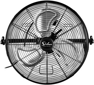 lot 7029 image: Deluxe Simple Deluxe Wall Mount Fan