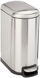 lot 6064 image: Amazon Basics Soft Closing Trashcan