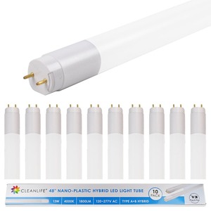lot 6070 image: Cleanlife Nano-Plastic Tube Lights