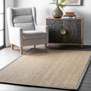 lot 6957 image: NuLoom Seagrass 8 x 10 Rug