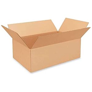 lot 7593 image: Corrugated Boxes 18 x 12 x 6