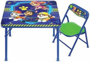 lot 7594 image: Pawl Patrol Desk and Chair for Toddler
