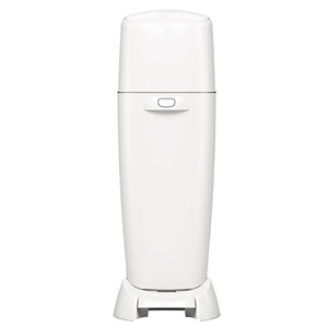 lot 7597 image: White Trashcan
