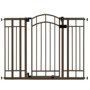 lot 7772 image: Summer Multi-Use Decorative Extra Tall Walk-Thru Gate (Bronze)