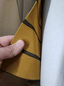 lot 7838 image: 48 Inch Wide Faux Wood Plank Peel and Stick Adhesive Wall Covering